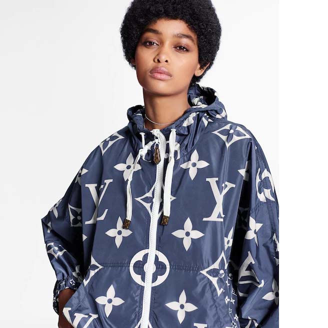 Louis Vuitton LV Women LV Escale Printed Parka Monogram Canvas Relaxed Fit