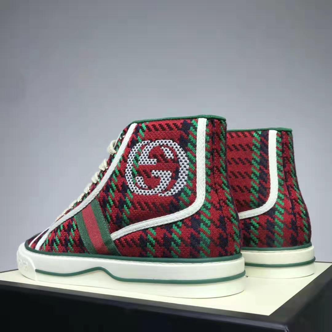 G*u*i gg unisex G*u*i tennis 1977 high-top sneaker interlocking g 2 cm heel
