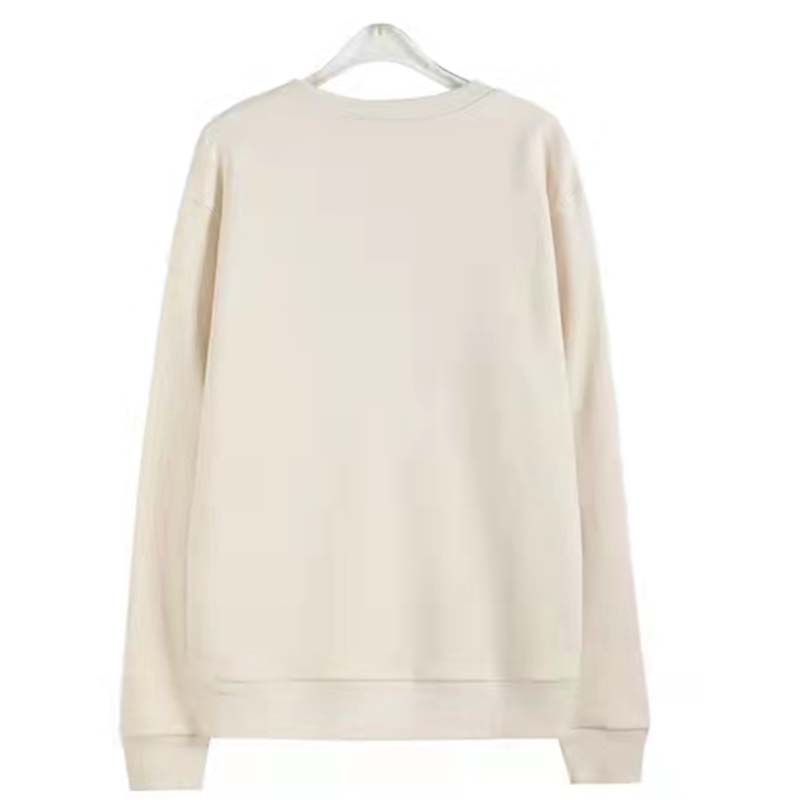 G*u*i women beverly hills cherry print sweatshirt cotton jersey crewneck puff sleeves-white