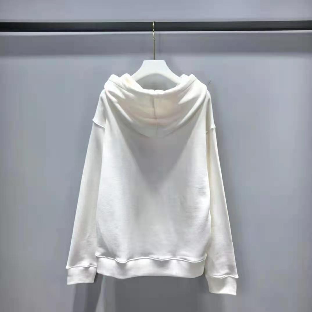 G*u*i men the north face x G*u*i cotton sweatshirt crewneck long sleeves-white