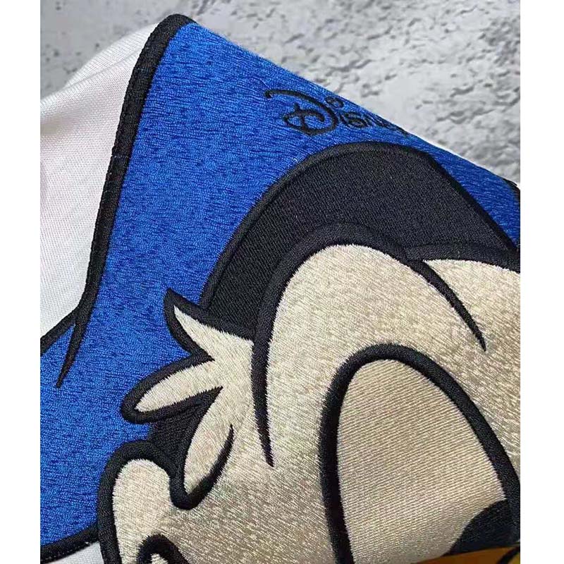 G*u*i men disney x G*u*i donald duck t-shirt cotton jersey crewneck oversize fit-white
