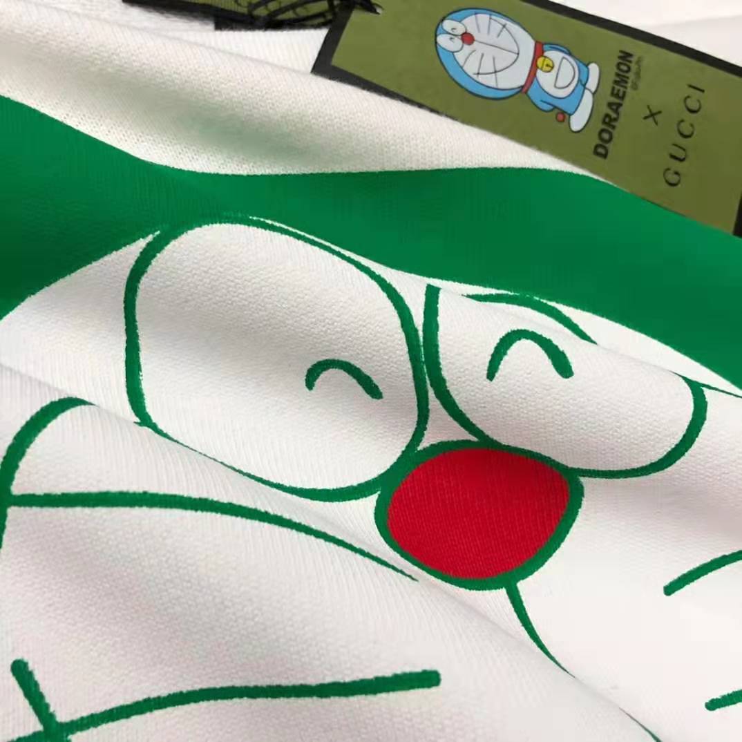 G*u*i women doraemon x G*u*i cotton sweatshirt cotton jersey crewneck oversized fit