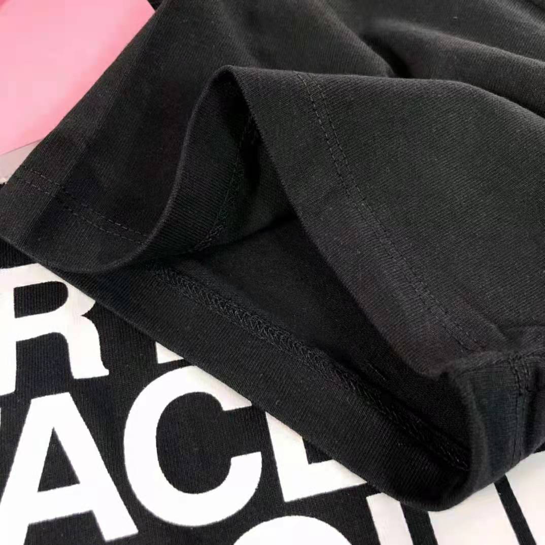 G*u*i women the north face x G*u*i cotton t-shirt black jersey crewneck oversize fit