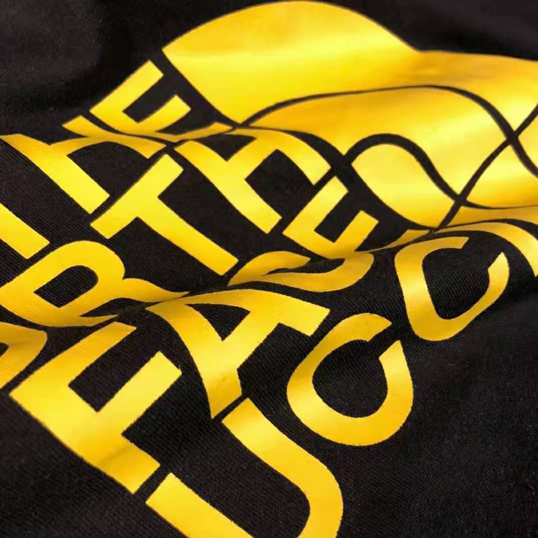 G*u*i men the north face x G*u*i oversize t-shirt black cotton jersey crewneck