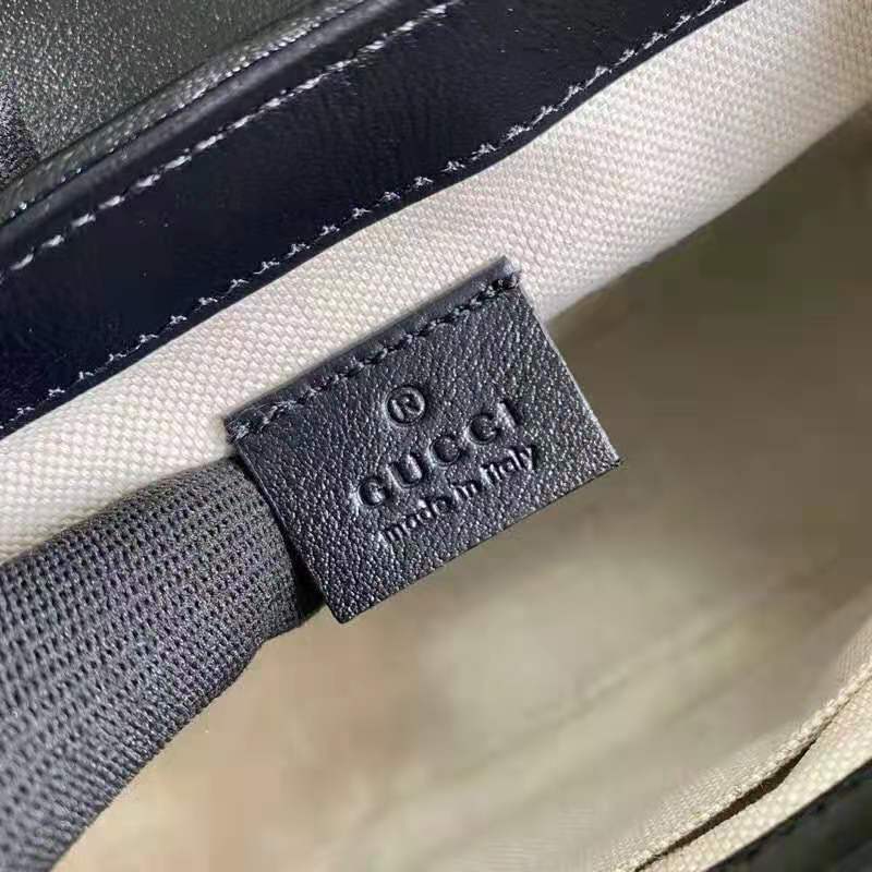 G*u*i gg women online exclusive gg marmont mini bag pastel blue butter diagonal matelassé leather
