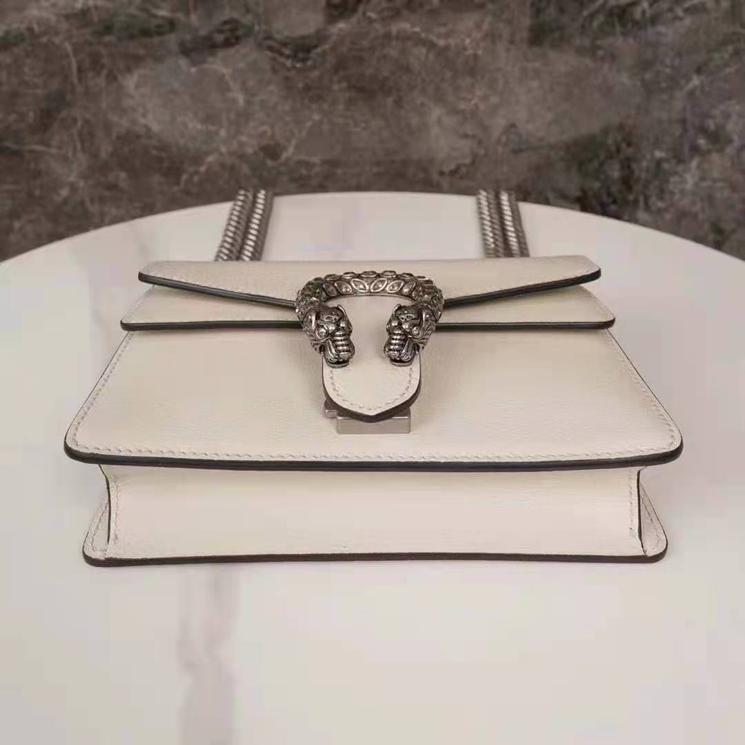 G*u*i gg women dionysus leather mini bag beige metal-free tanned leather
