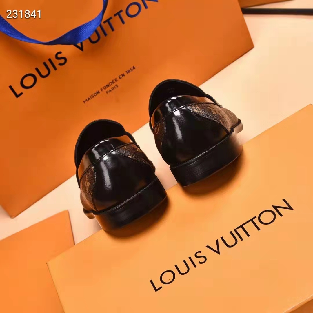 Louis Vuitton LV Men LVXNBA Loafer Ebene Monogram Canvas Blake Construction