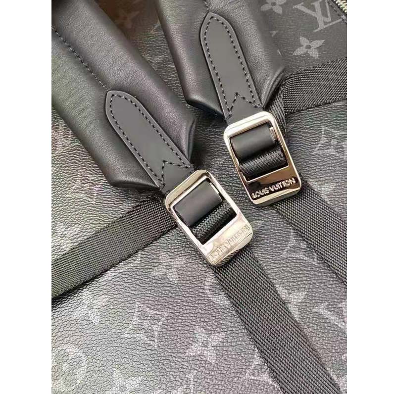 Louis Vuitton LV Unisex Steamer Backpack Black Monogram Eclipse Canvas