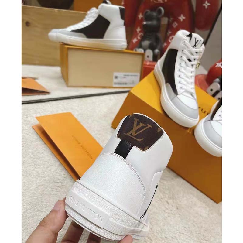 Louis Vuitton Unisex Charlie Sneaker Cacao Brown Mix Recycled Bio-Based Materials
