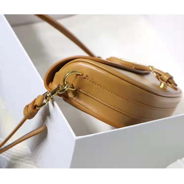 Dior Women CD Dior Bobby East-West Bag Amber Box Calfskin
