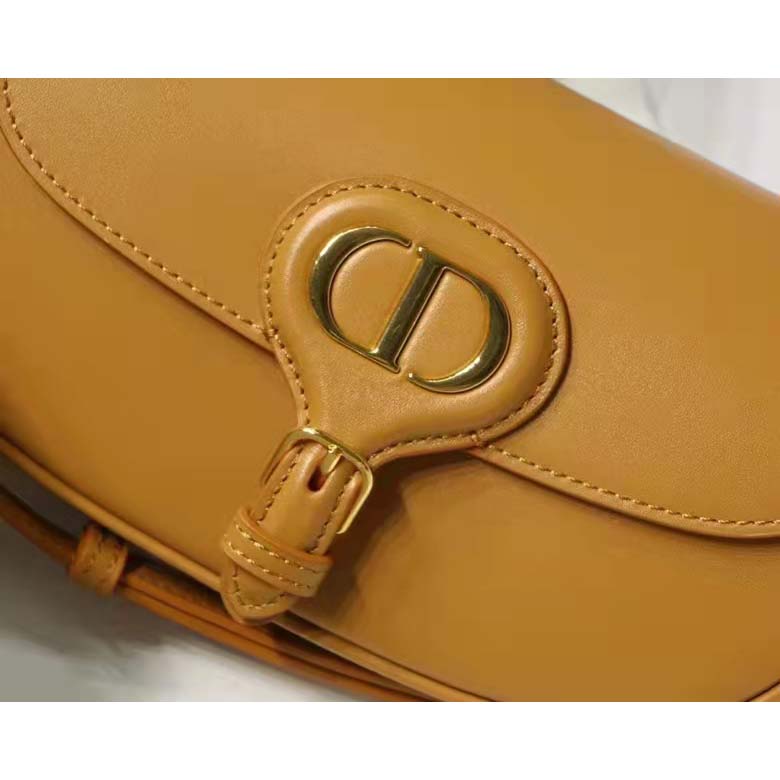 Dior Women CD Dior Bobby East-West Bag Amber Box Calfskin