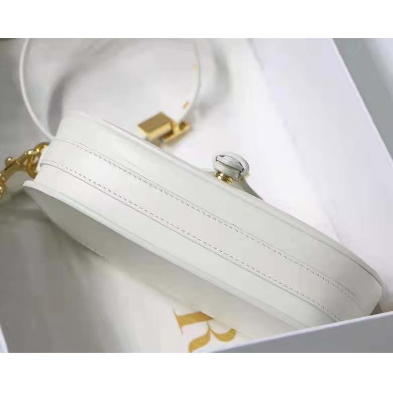 Dior Women CD Dior Bobby East-West Bag Latte Box Calfskin