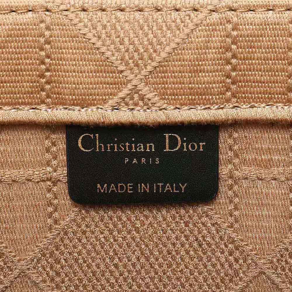 Dior Women Medium Dior Book Tote Natural Cannage Raffia