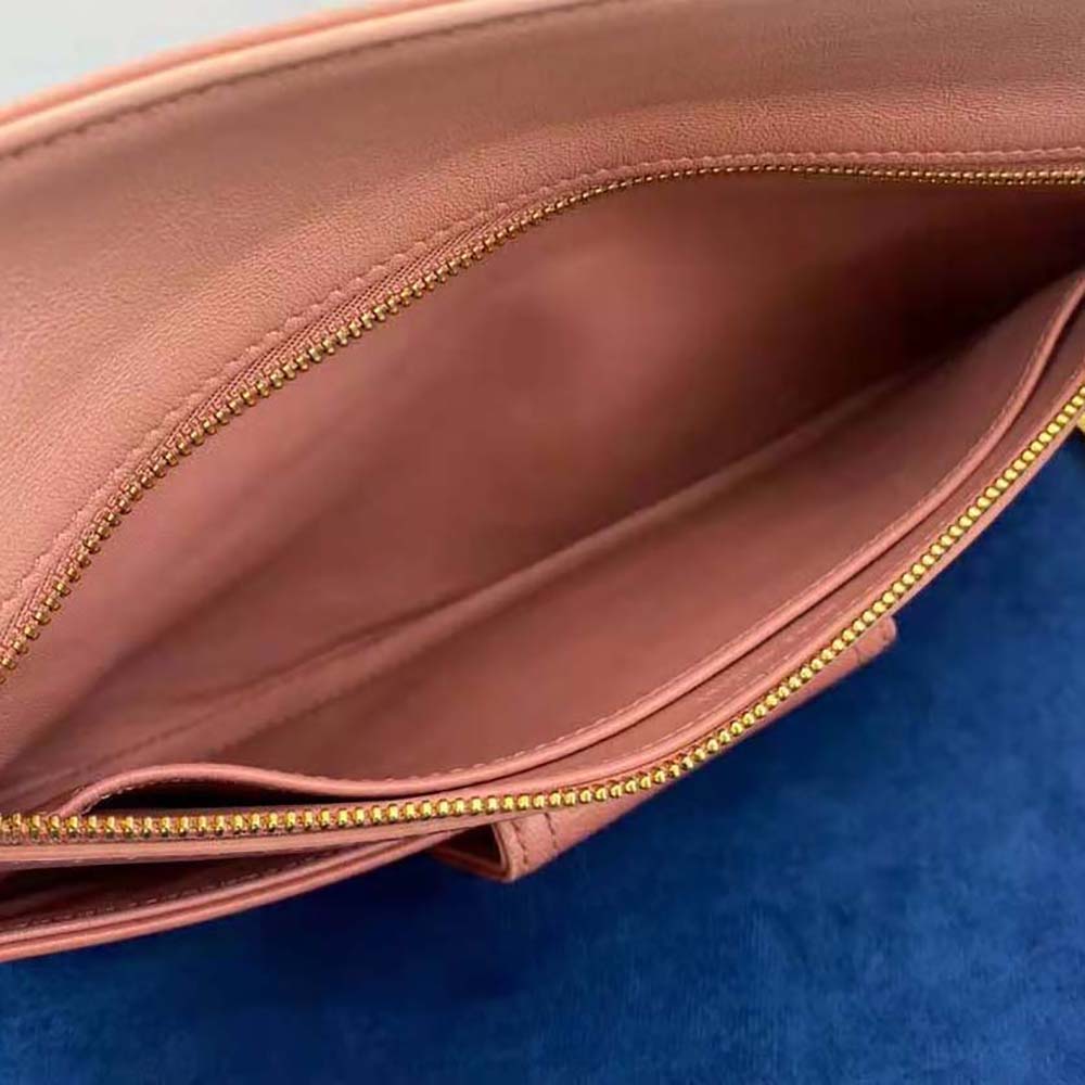 Dior Women Medium Diordouble Bag Pink Gradient Calfskin