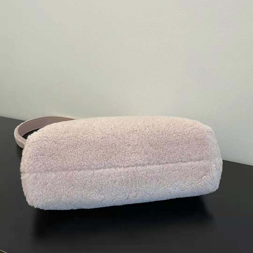 Fendi Women First Medium Pink Sheepskin Bag
