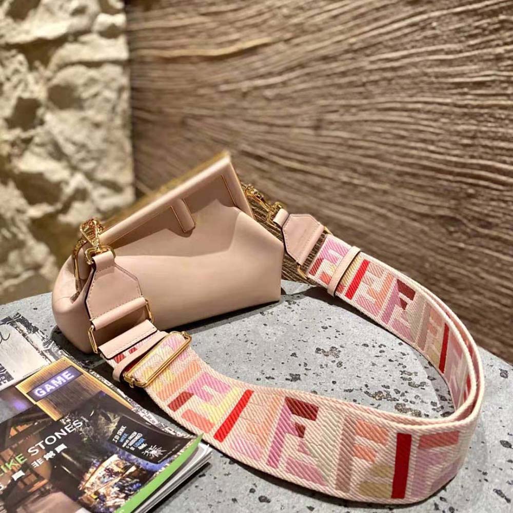 Fendi Women First Small Nappa Leather Bag-Pink