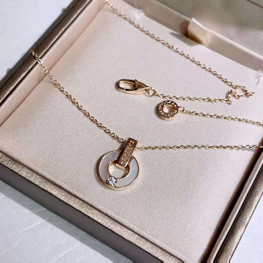 Bvlgari Necklace Ircular Motif has Evolved Into a Fresh Openwork Design