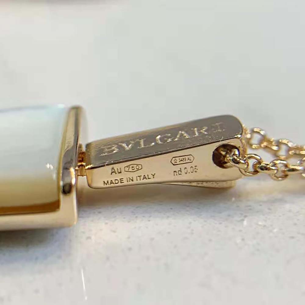 Bvlgari Women BVLGARI BVLGARI Gelati 18 KT Rose Gold Soft Bracelet-White
