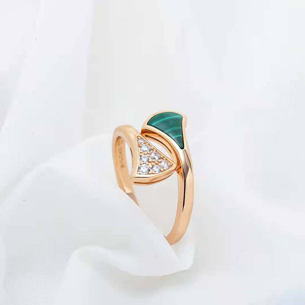 Bvlgari Women Divas Dream 18 KT Rose Gold Ring