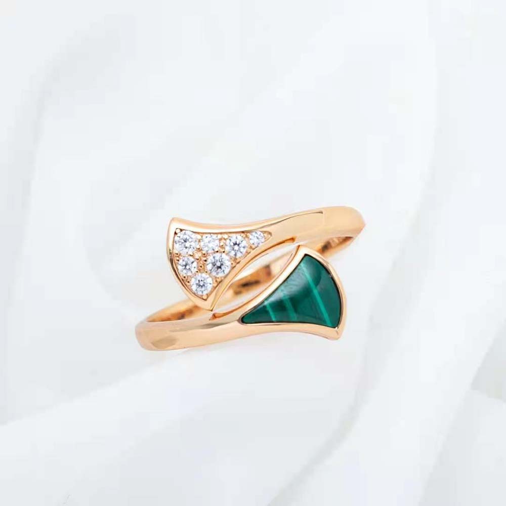 Bvlgari Women Divas Dream 18 KT Rose Gold Ring