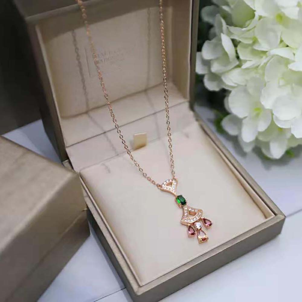 Bvlgari Women Divas Dream Necklace 18 KT Rose Gold