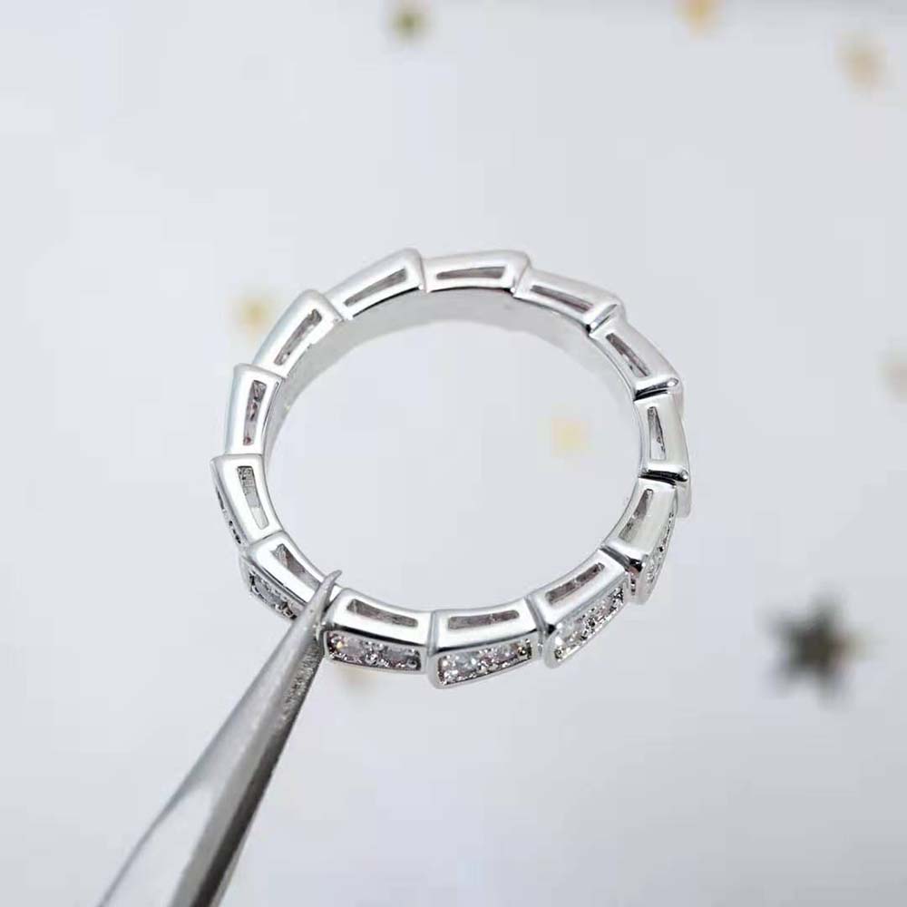 Bvlgari Women Precious Beauty of the Scales Serpenti Viper Ring