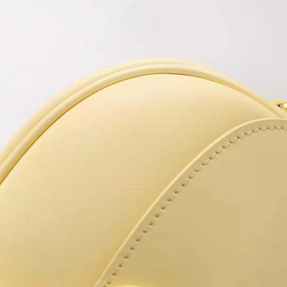 Dior Women Bobby East-West Bag Pale Yellow Box Calfskin