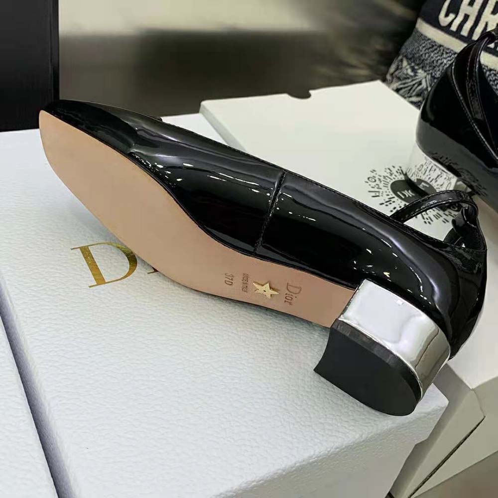 Dior Women La Parisienne Dior Pump Black Patent Calfskin