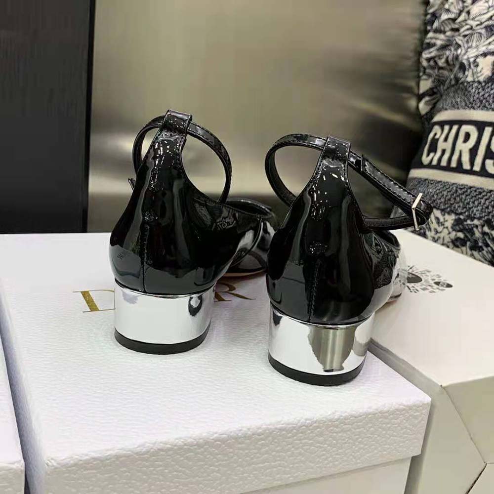 Dior Women La Parisienne Dior Pump Black Patent Calfskin