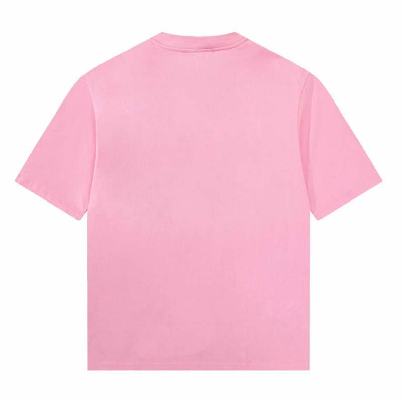 G*u*i gg women G*u*i pineapple cotton t-shirt pink jersey crewneck oversize fit