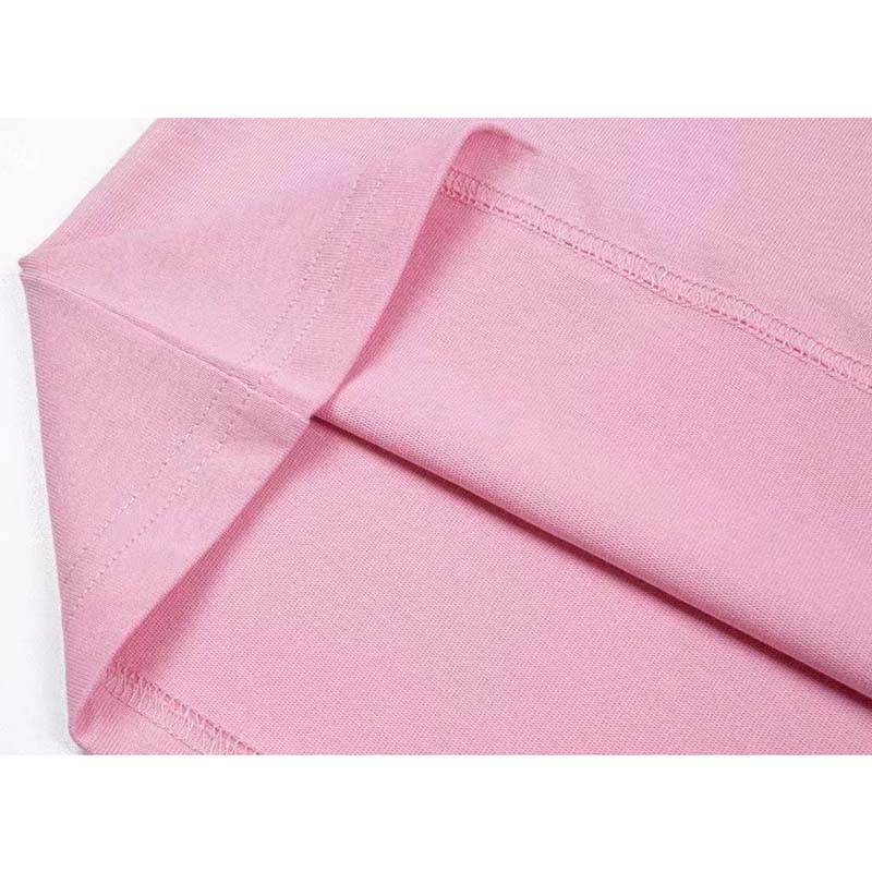 G*u*i gg women bananya cotton t-shirt pink jersey crewneck oversize fit