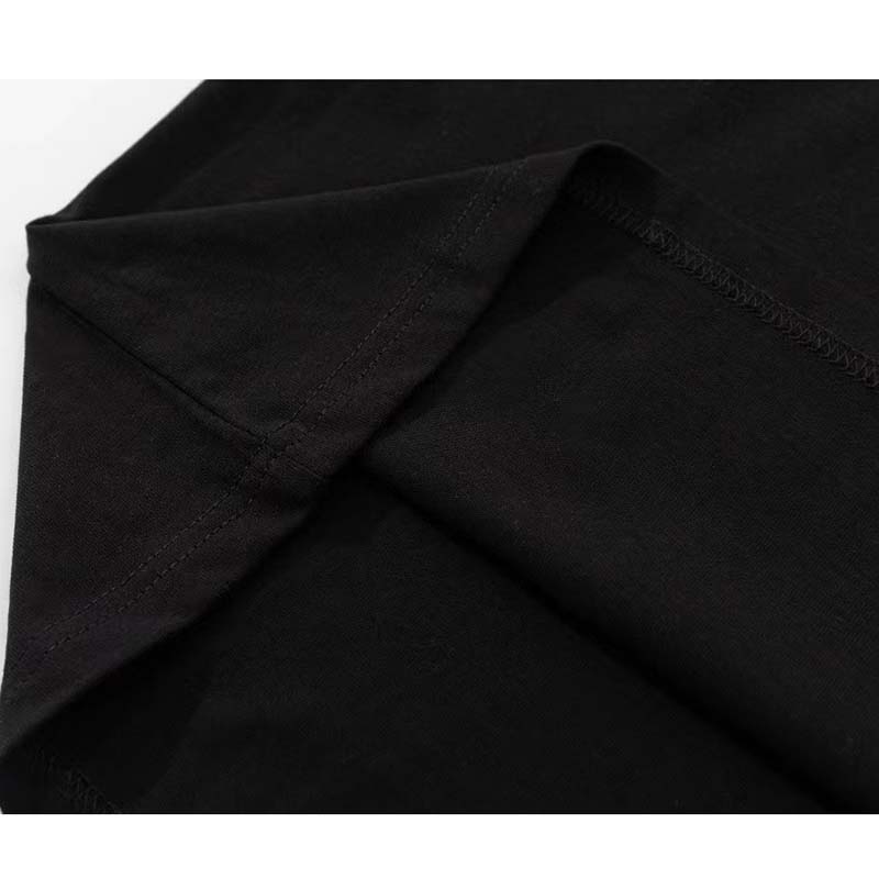 G*u*i gg women G*u*i 100 cotton t-shirt black cotton jersey crewneck oversize fit
