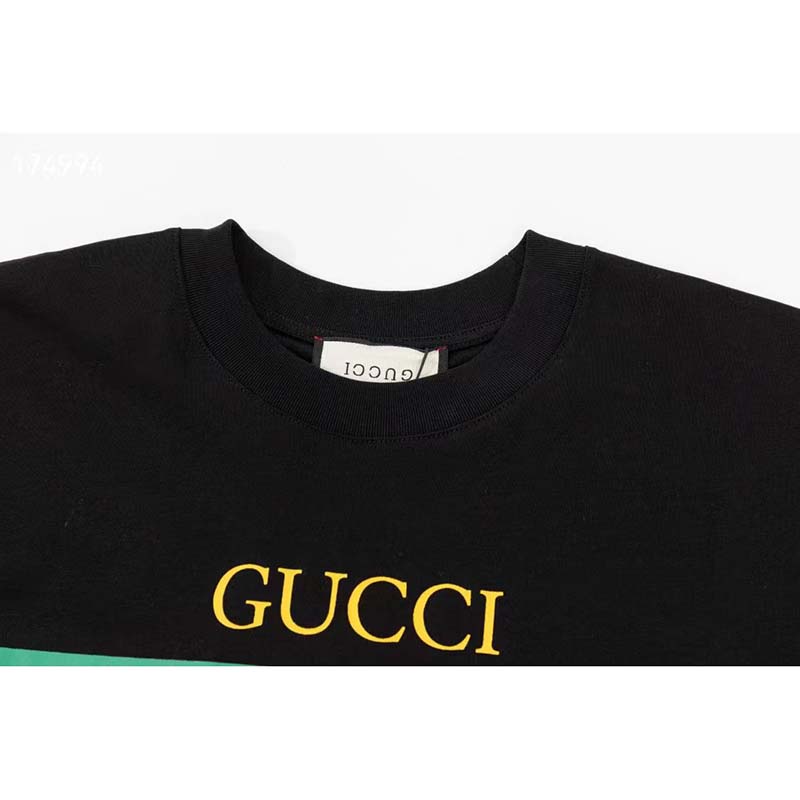 G*u*i gg women G*u*i boutique print oversize t-shirt cotton jersey crewneck