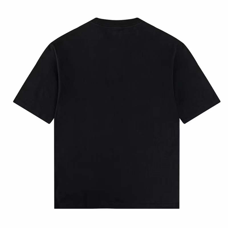 G*u*i gg men original G*u*i print oversize t-shirt black cotton jersey crewneck