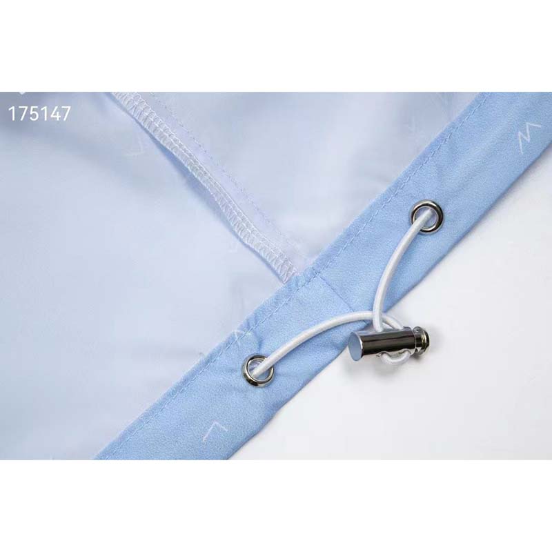 Louis Vuitton LV Women Damier Spread Windbreaker Polyester Blue Regular Fit