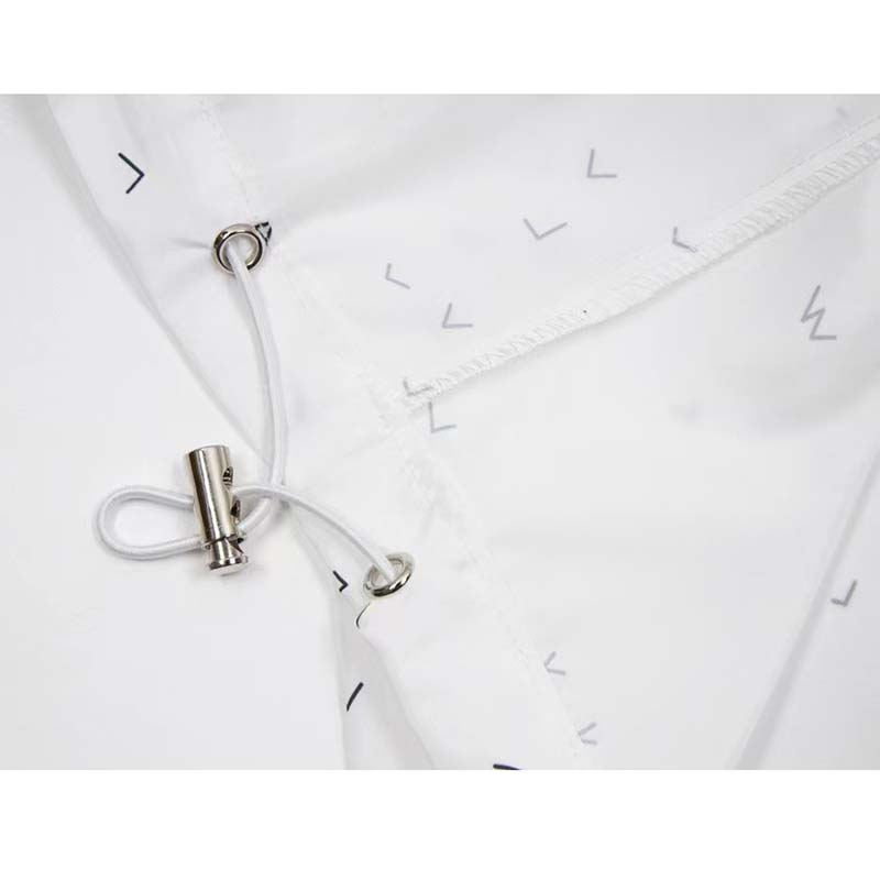 Louis Vuitton LV Women Damier Spread Windbreaker Polyester Optical White Regular Fit