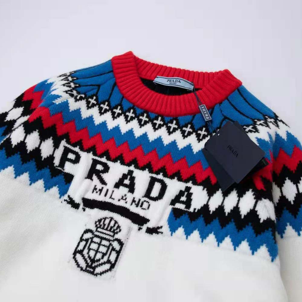 Prada Women Cashmere Crew-Neck Sweater