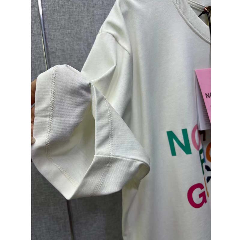 G*u*i gg women the north face x G*u*i t-shirt cotton jersey crewneck oversize fit