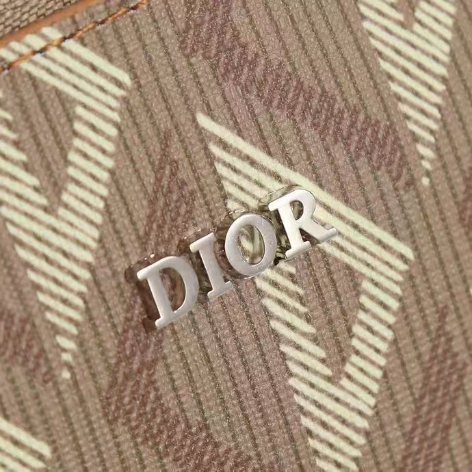 dior unisex cd messenger pouch natural cd Di*m*nd canvas