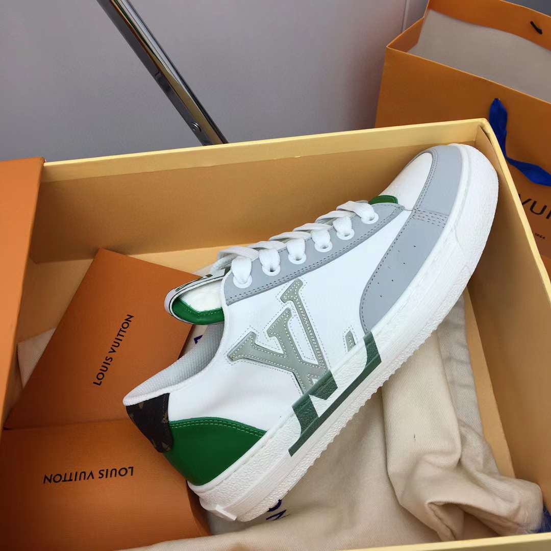 Louis Vuitton Unisex LV Charlie Sneaker Green Mix Recycled Bio-Based Sustainable Materials