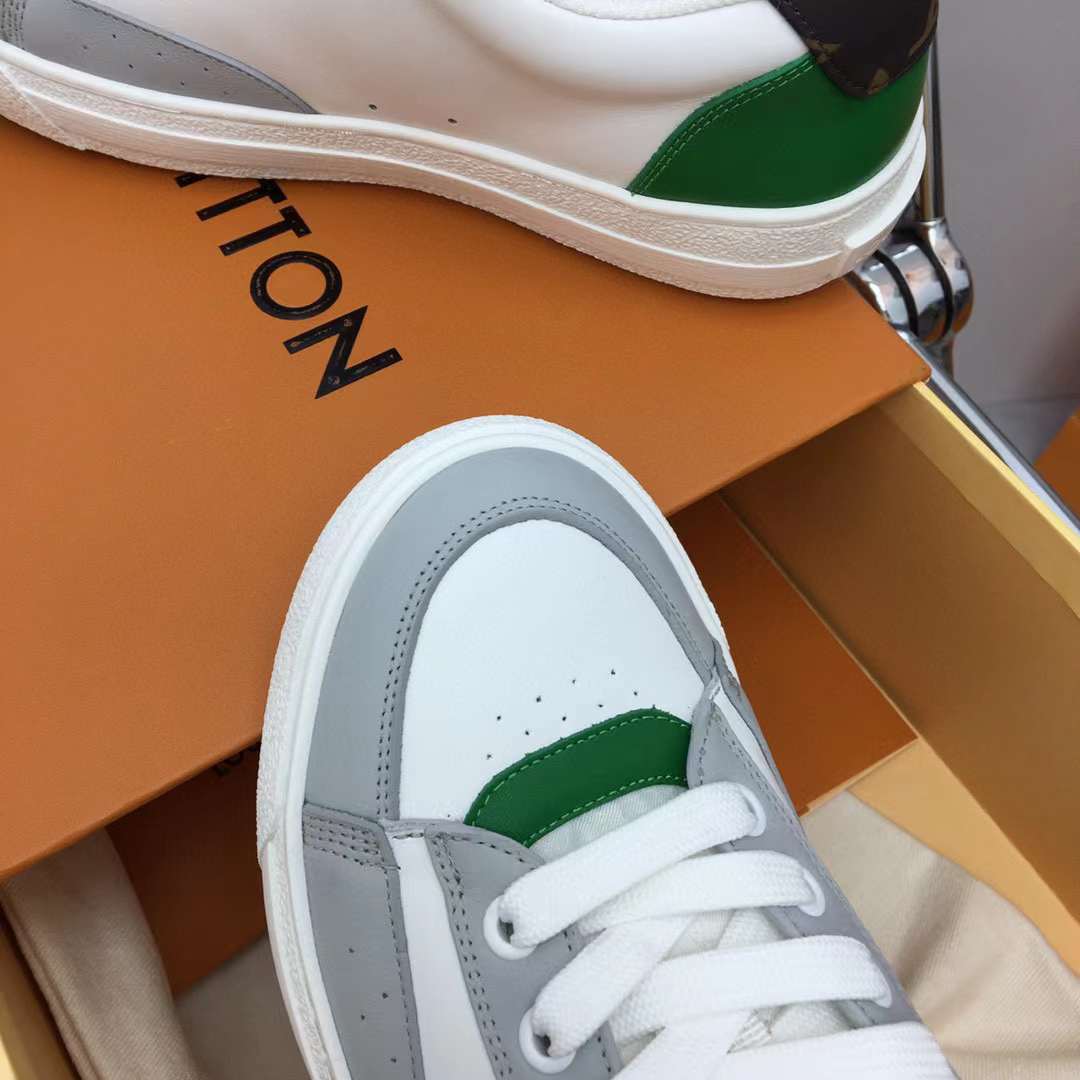 Louis Vuitton Unisex LV Charlie Sneaker Green Mix Recycled Bio-Based Sustainable Materials