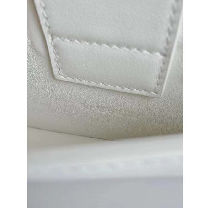 Dior Women CD 30 Montaigne East-West Bag Chain Latte Calfskin