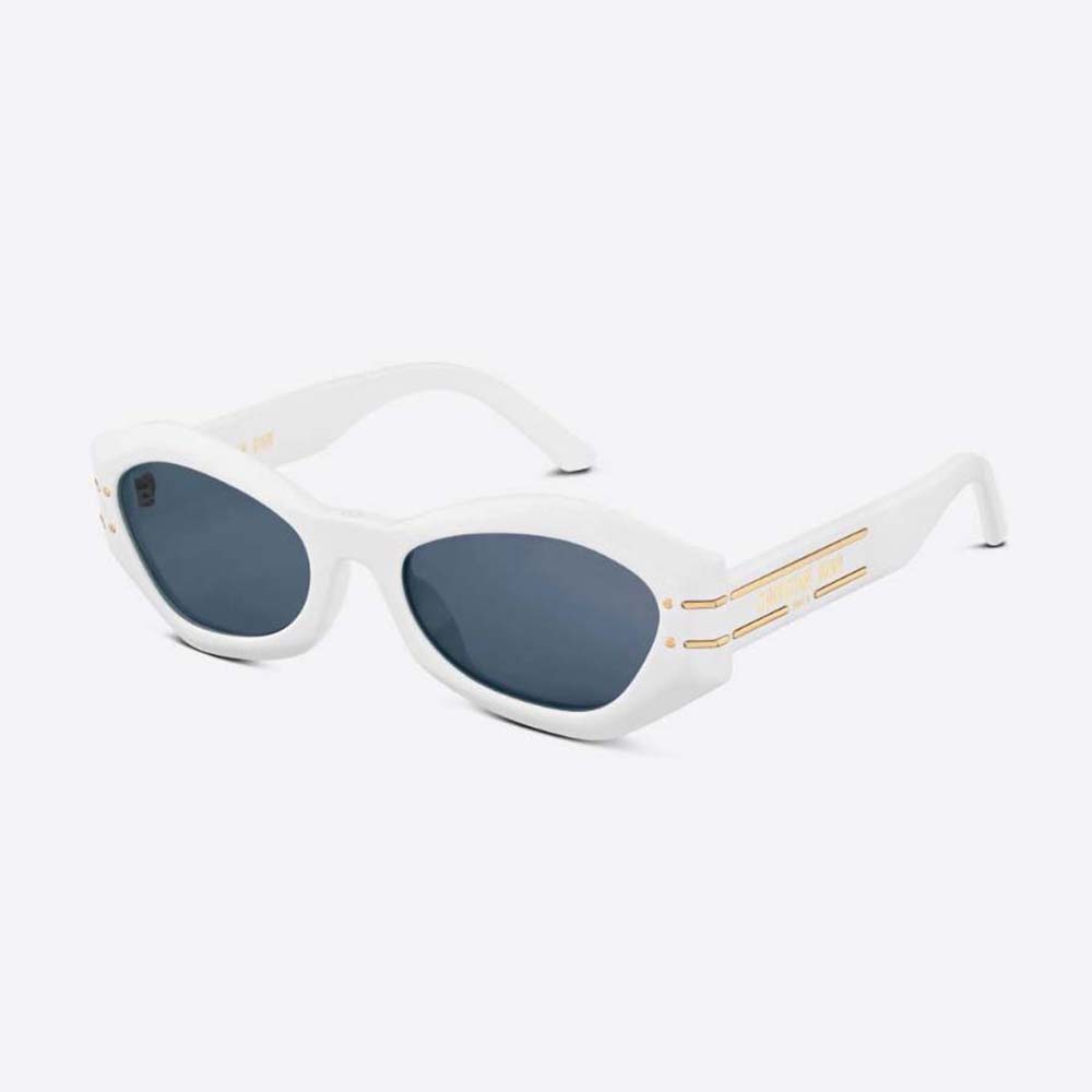 Dior Women DiorSignature B1U White Butterfly Sunglasses