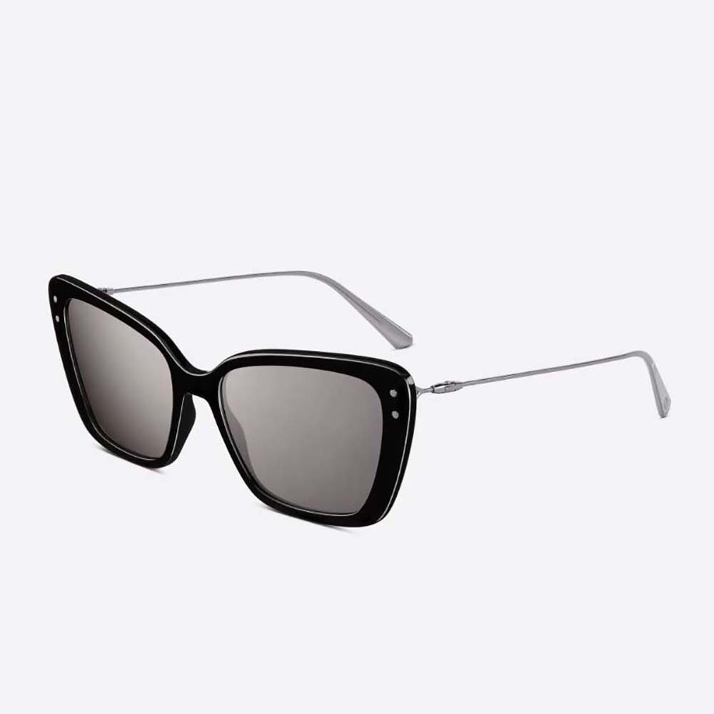 Dior Women MissDior B5I Gunmetal Mirrored Butterfly Sunglasses