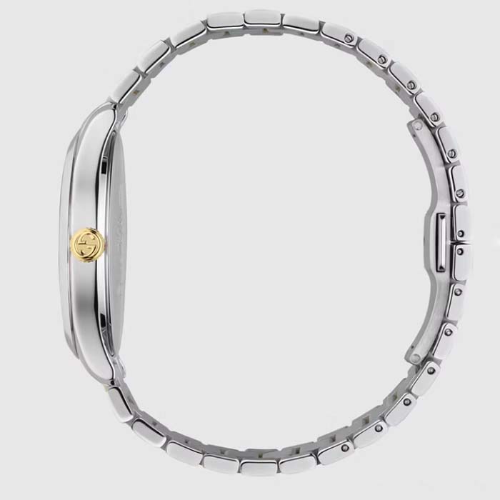 G*u*i unisex gg g-timeless watch 38mm colored snake steel yellow gold pvd bracelet