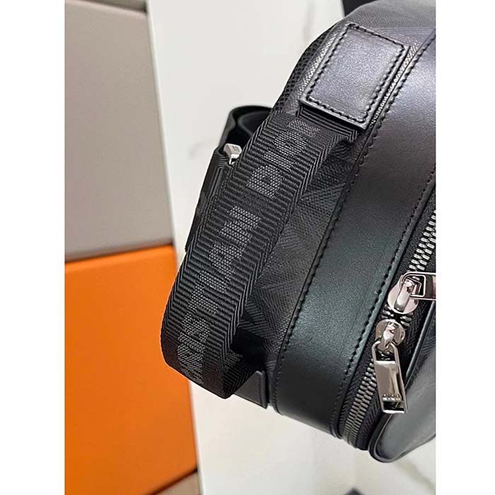 dior unisex cd mini rider sling bag black cd Di*m*nd canvas
