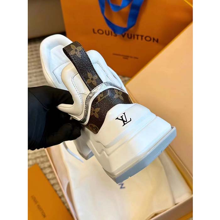 Louis Vuitton Unisex LV Archlight 2.0 Platform Sneaker White Mix of Materials 5 Cm Heel