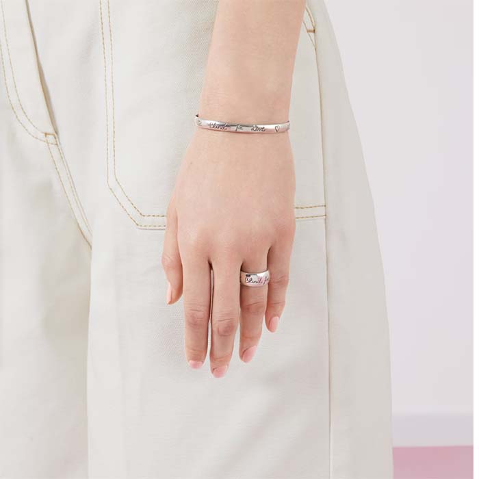 g*u*i unisex blind for love silver eye He**ts birds flowers interlocking g 925 sterling silver