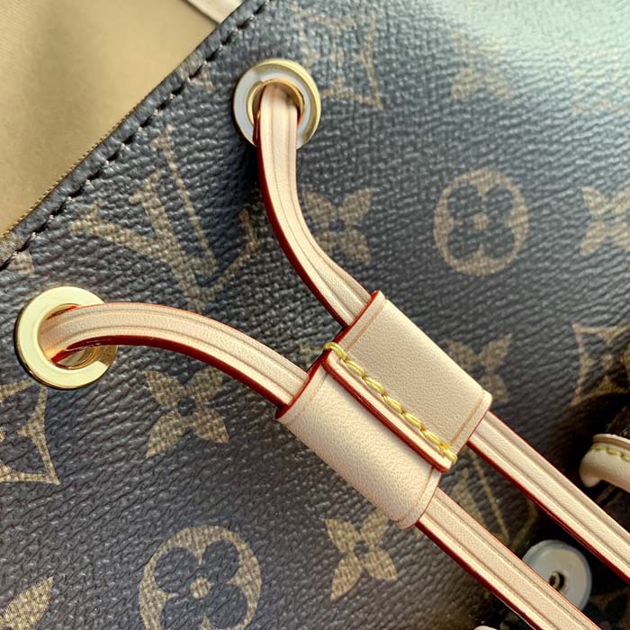 Louis Vuitton LV Unisex Excursion PM Brown Monogram Coated Canvas Natural Cowhide Leather