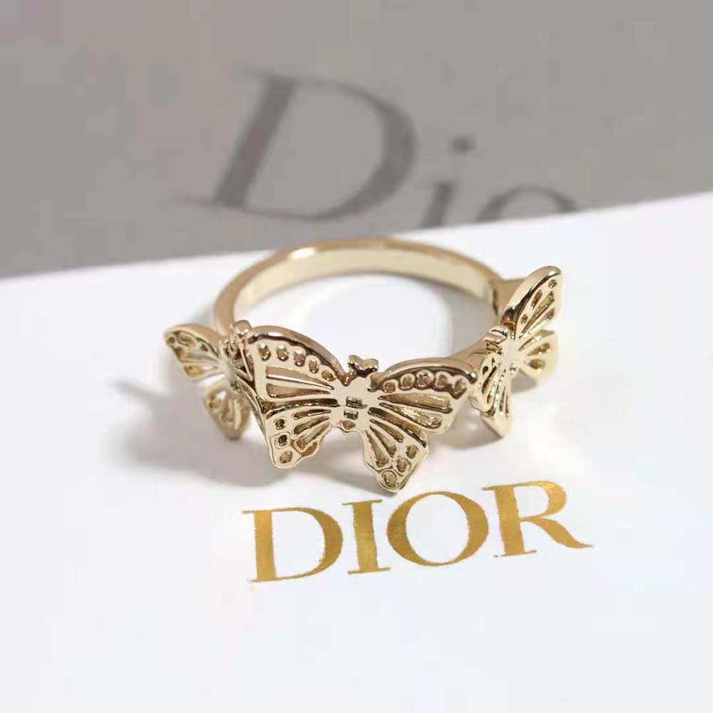 Dior Women Métamorphose Ring Gold-Finish Metal